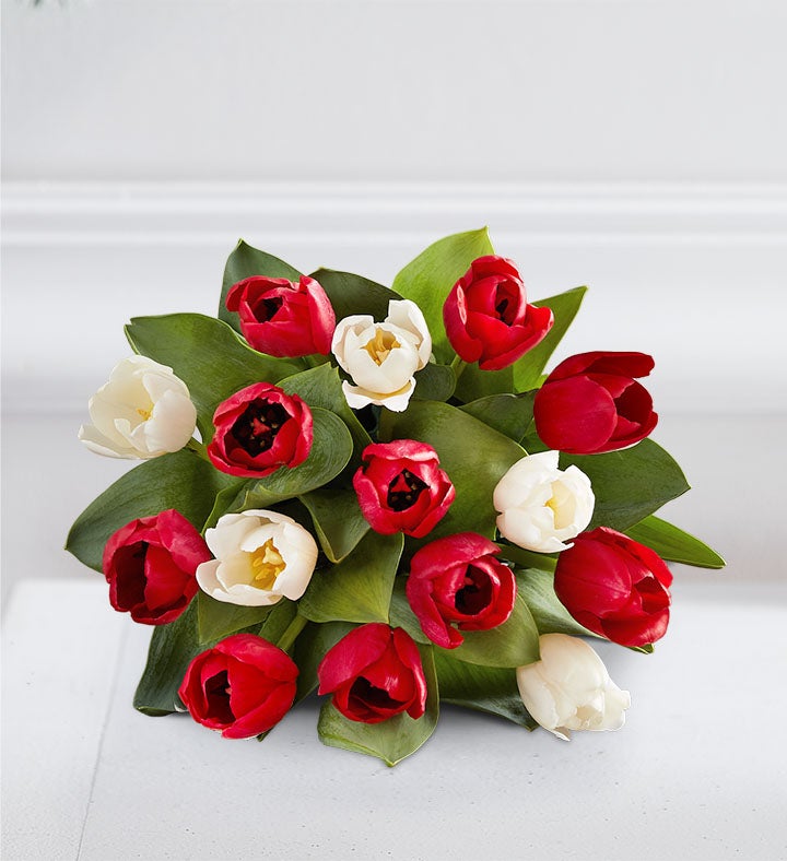Merry & Bright Tulip Bouquet