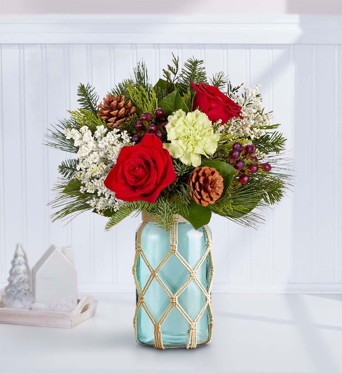 So Very Merry™ by Real Simple® Flower Bouquet