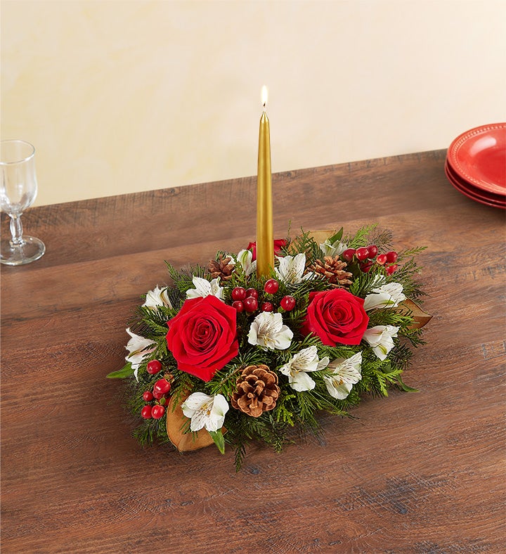 Christmas Carol™ Centerpiece Flower Bouquet