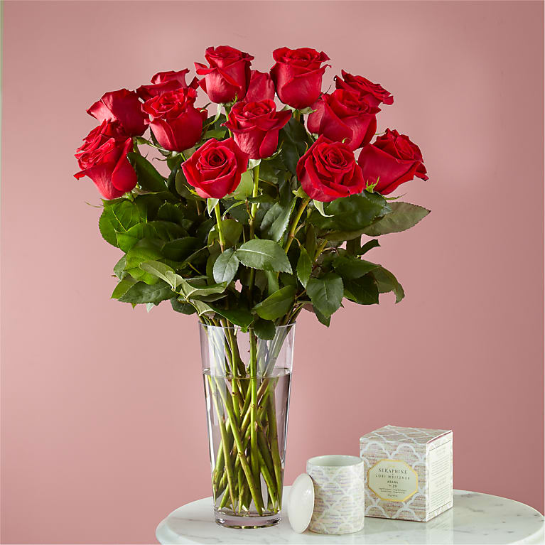 Timeless Beauty Candle Sets Flower Bouquet