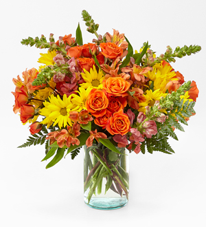 The FTD® Warm Amber™ Bouquet Flower Bouquet