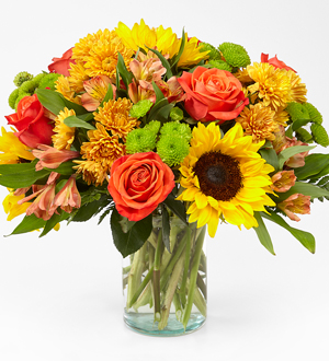 The FTD® Golden Hour™ Bouquet Flower Bouquet