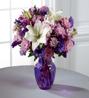 The FTD® Shades of Purple™ Bouquet Flower Bouquet