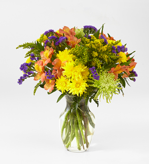 The FTD® Marmalade Skies™ Bouquet Flower Bouquet