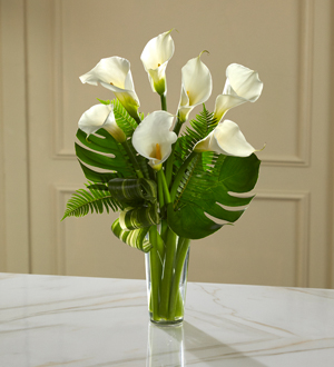 The FTD® Always Adored™ Calla Lily Bouquet