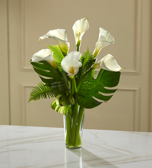 The FTD® Always Adored™ Calla Lily Bouquet Flower Bouquet