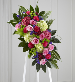 The FTD® Refreshing Mix™ Standing Spray Flower Bouquet