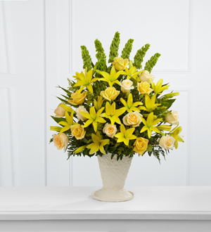 The FTD® Golden Memories™ Arrangement Flower Bouquet