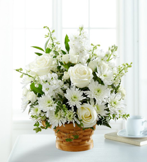 The FTD® Heartfelt Condolences™ Arrangement Flower Bouquet