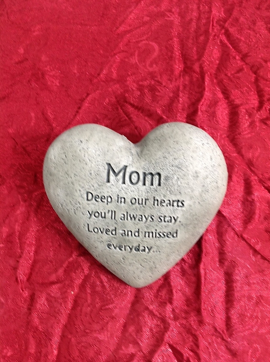 Mom Heart Stone