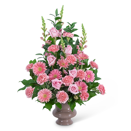 Forever Adored Urn Flower Bouquet