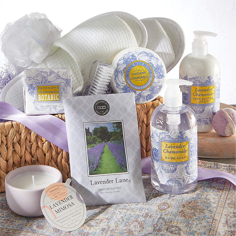 Lavender Spa Gift Basket
