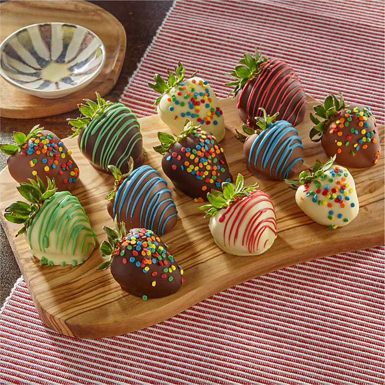 Time to Celebrate Dipped Strawberries- 12pc