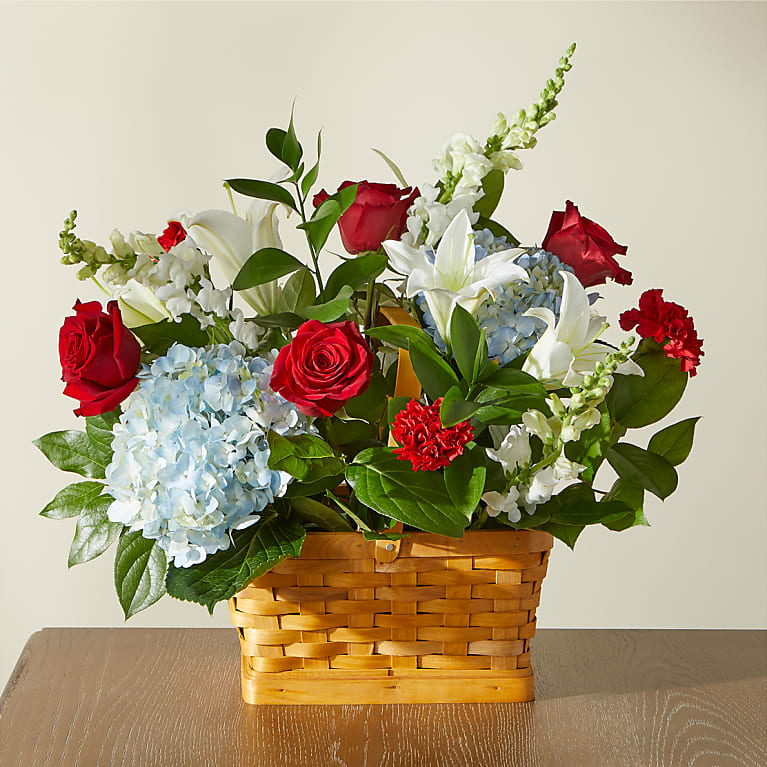 Greater Glory Basket Flower Bouquet