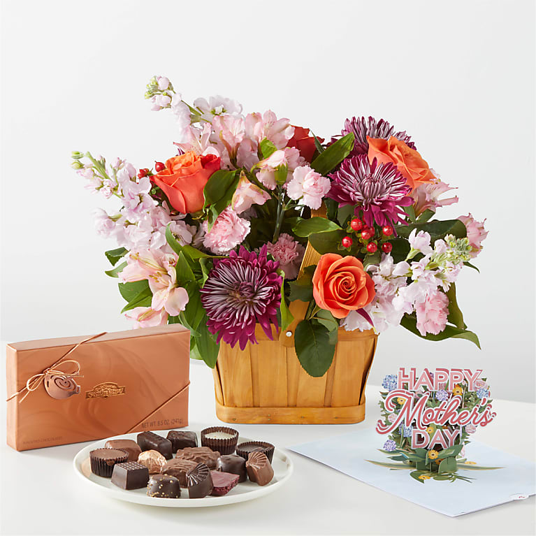 Moms Day in the Sun Gift Sets Flower Bouquet