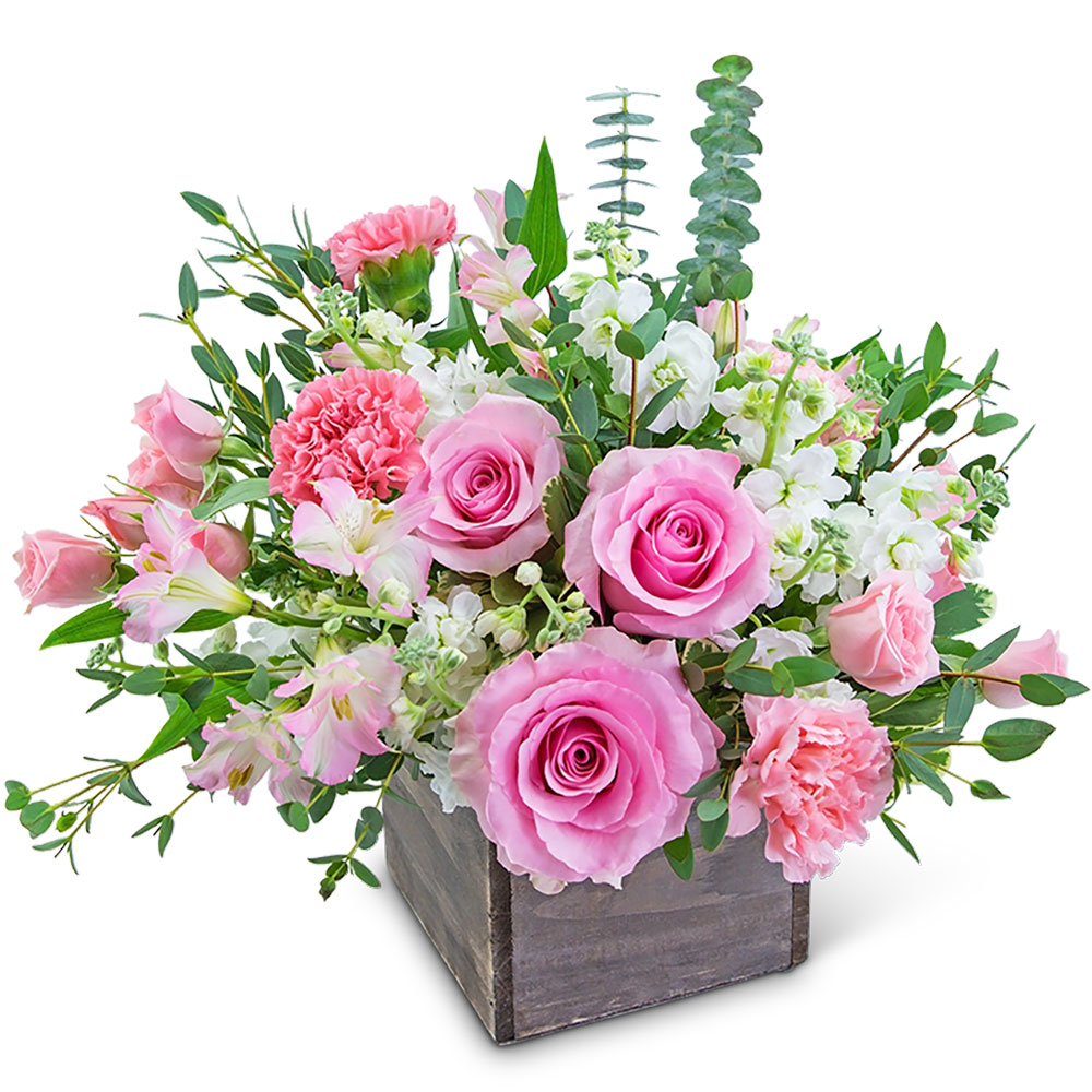 Pink Cashmere Flower Bouquet
