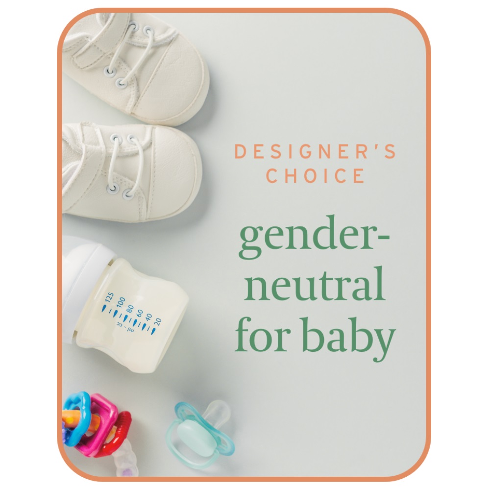 Designer's Choice Baby Gender Neutral Flower Bouquet