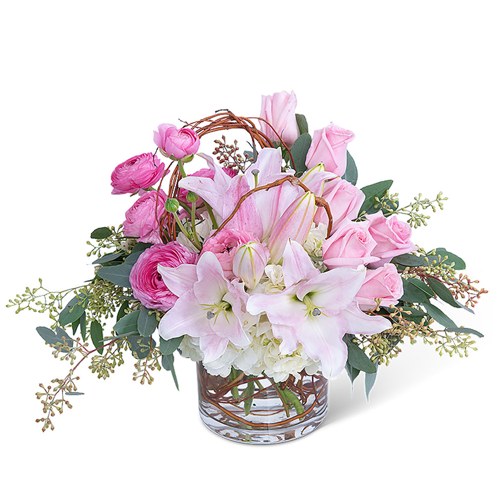 Blush and Willow Flower Bouquet