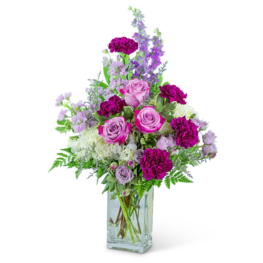 Majestic Garden Vase Flower Bouquet