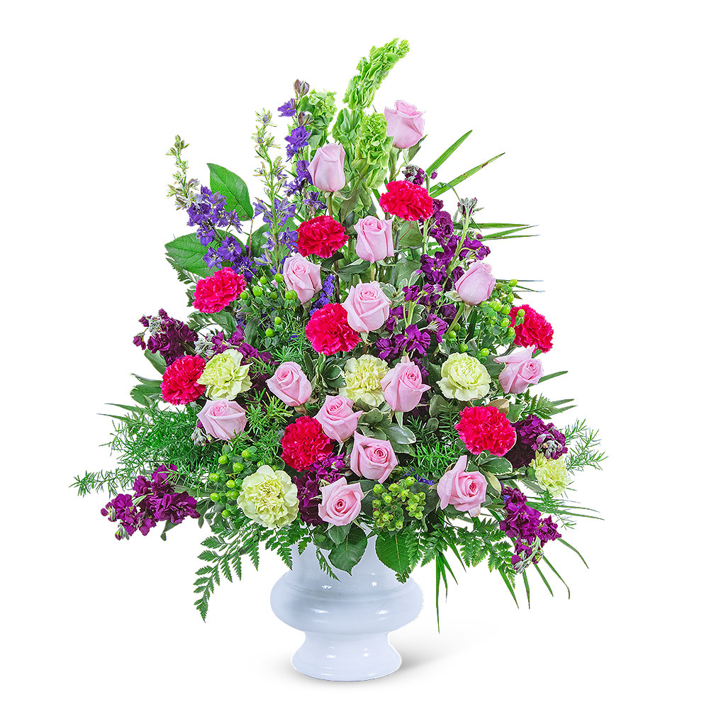 Always Remembered Urn Flower Bouquet