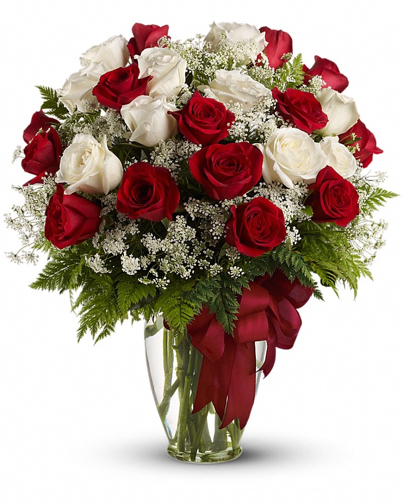 Love's Divine Bouquet - Long Stemmed Roses Flower Bouquet