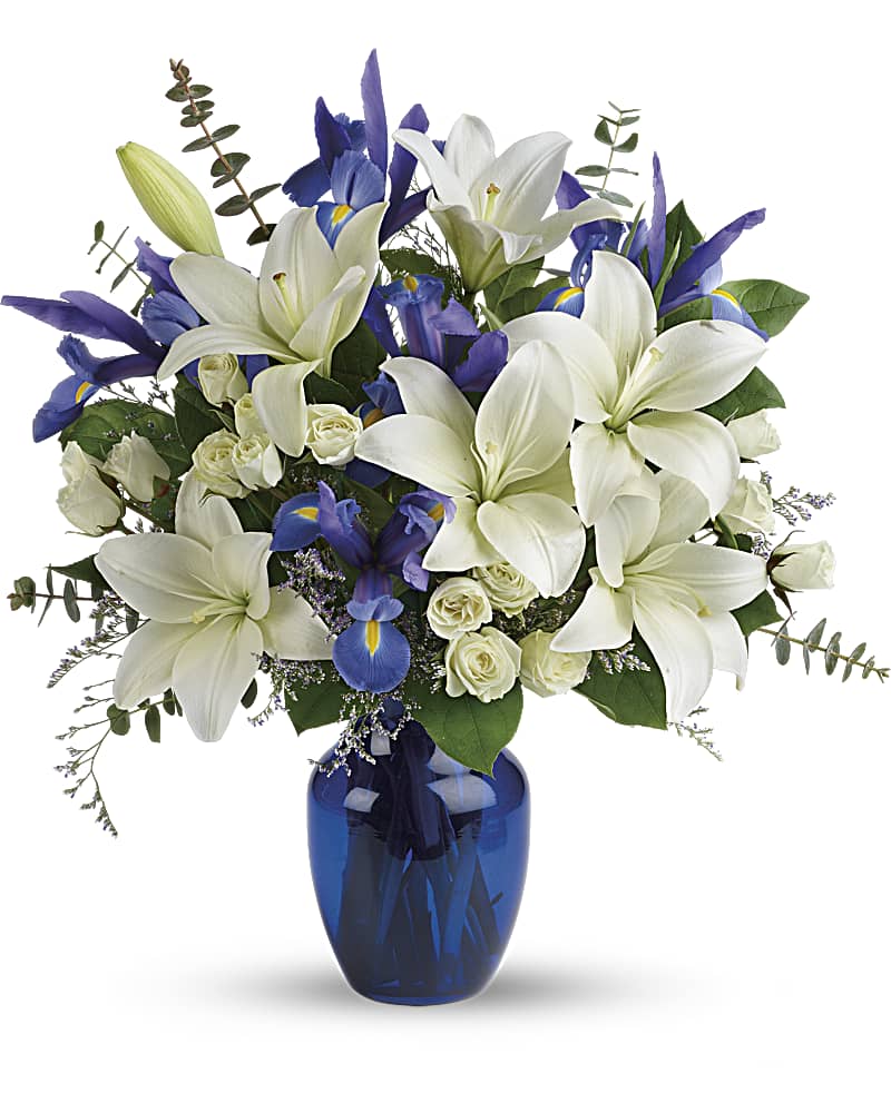 Blue Horizons Flower Bouquet