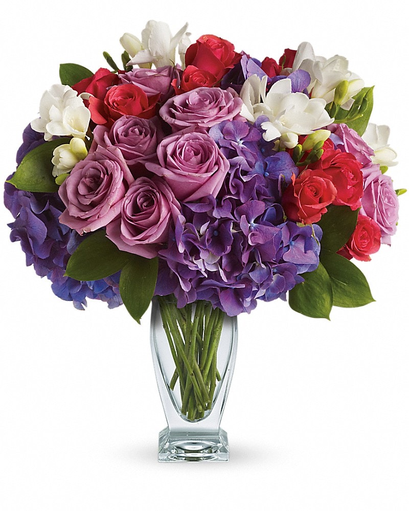 Teleflora's Rhapsody in Purple Flower Bouquet