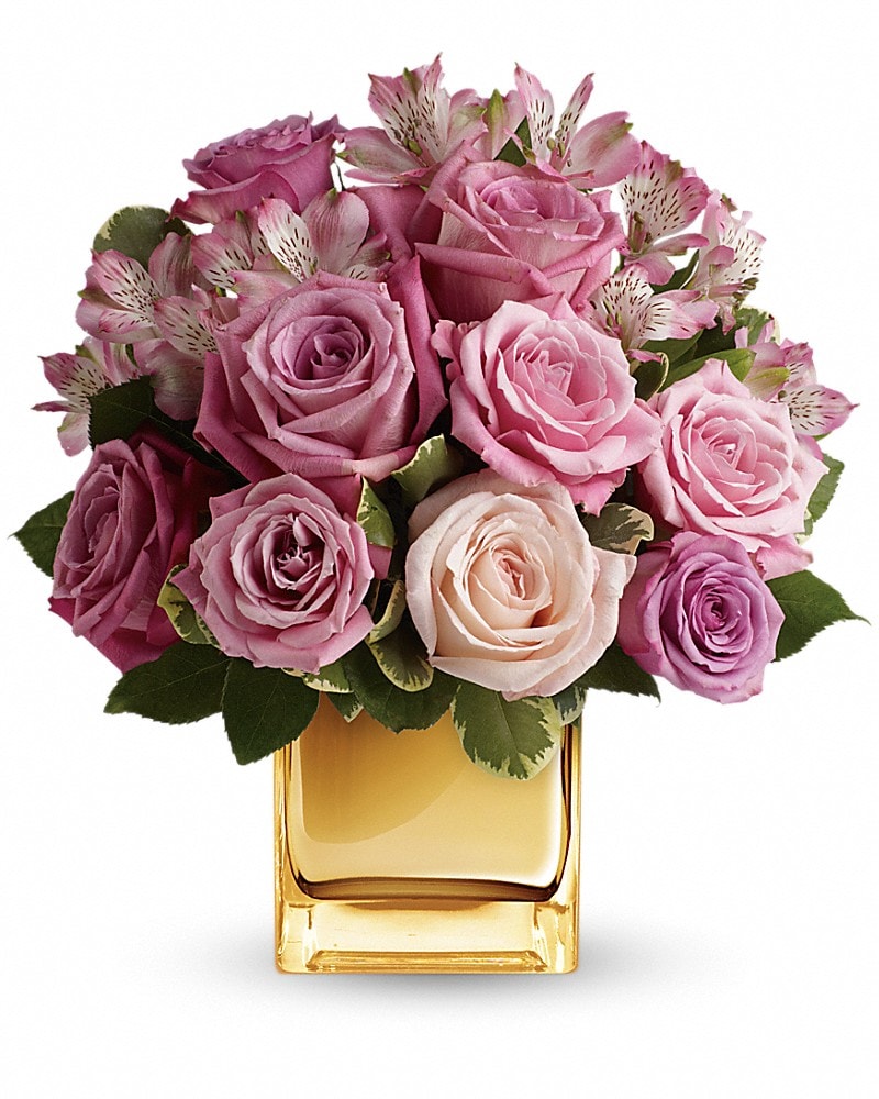 A Radiant Romance by Teleflora Flower Bouquet