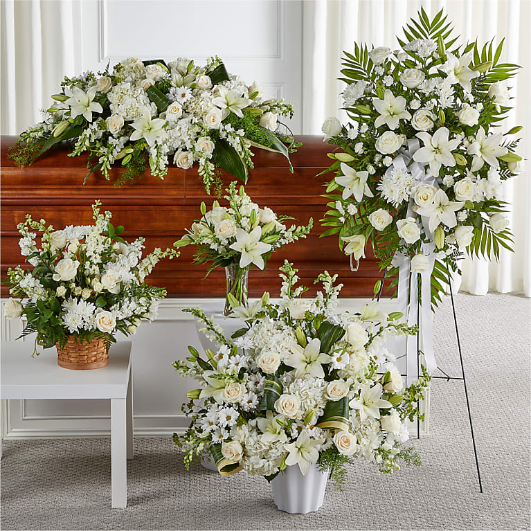 Sincerest Condolences Bundles Flower Bouquet