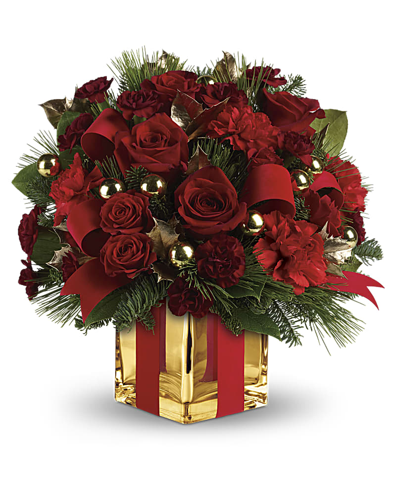 All Wrapped Up Bouquet by Teleflora Flower Bouquet