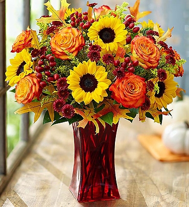 Autumn Sophistication™ Flower Bouquet