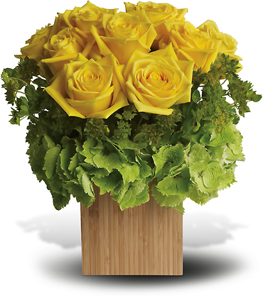 Box of Sunshine Flower Bouquet